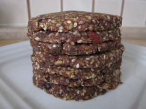 stack of Rawkalicious Cookies