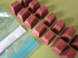 Chocolate Protein Fudgesicle Squares