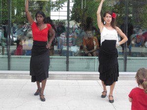 Flamenco dancers