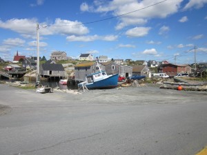 Peggys Cove fishing village