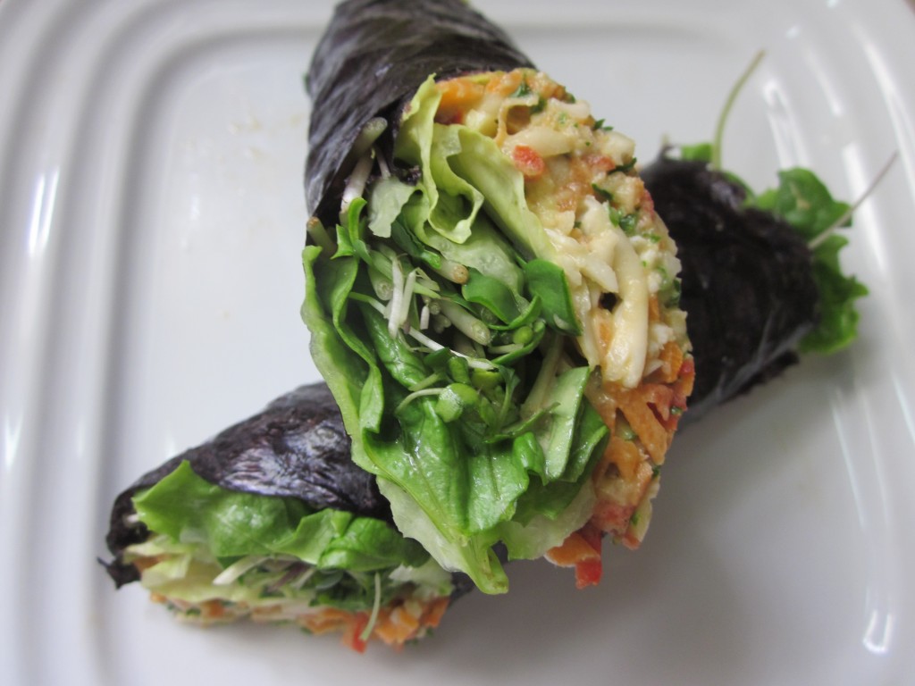 vegetable nori rolls