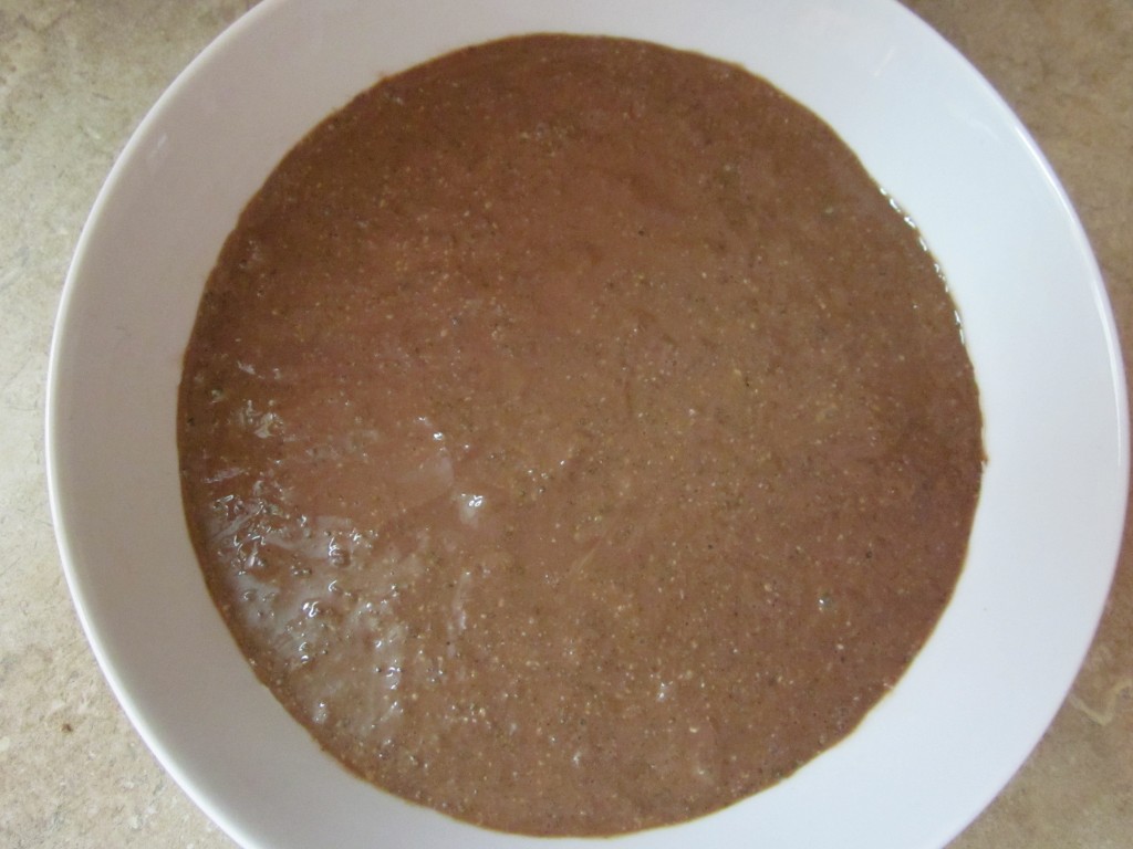 Chocolate Chia Pudding in bowl