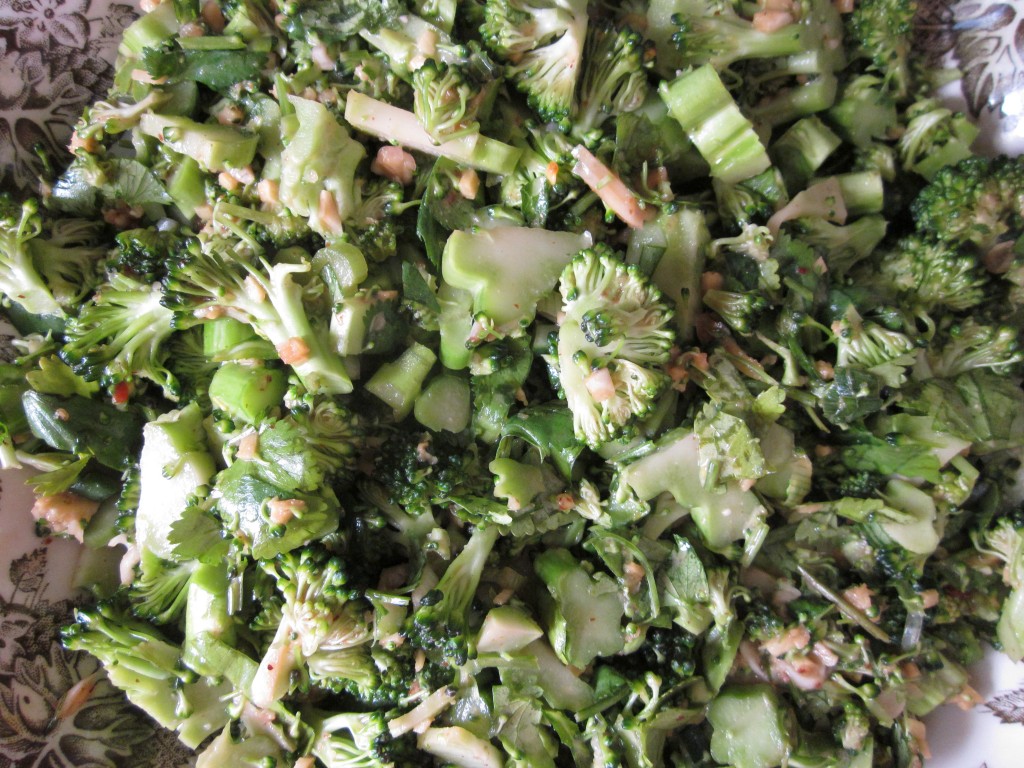 Thai Marinated Broccoli 