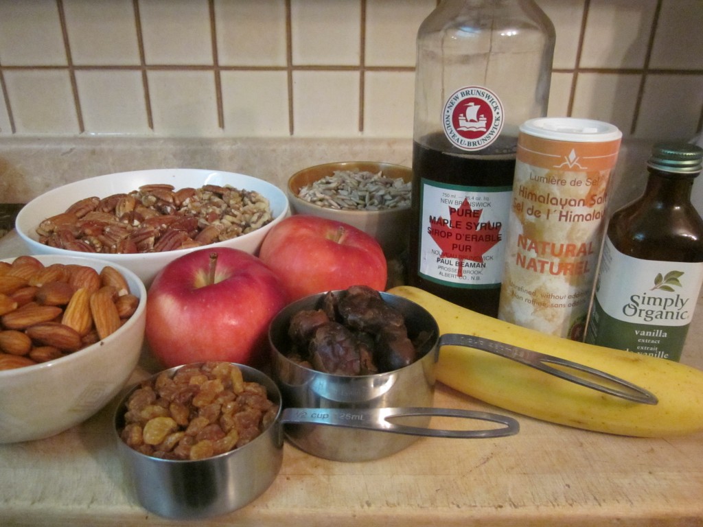 Granola ingredients