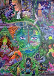 Don Pablo Amaringo Ayahuasca Painting 4