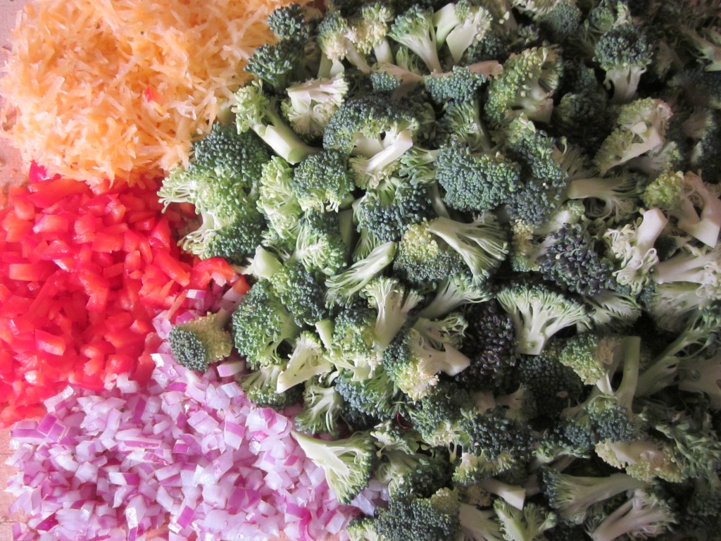 Broccoli Quinoa Salad Recipe vegetables