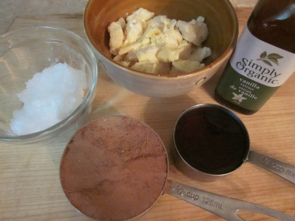 Raw Chocolate Bark Recipe Ingredients