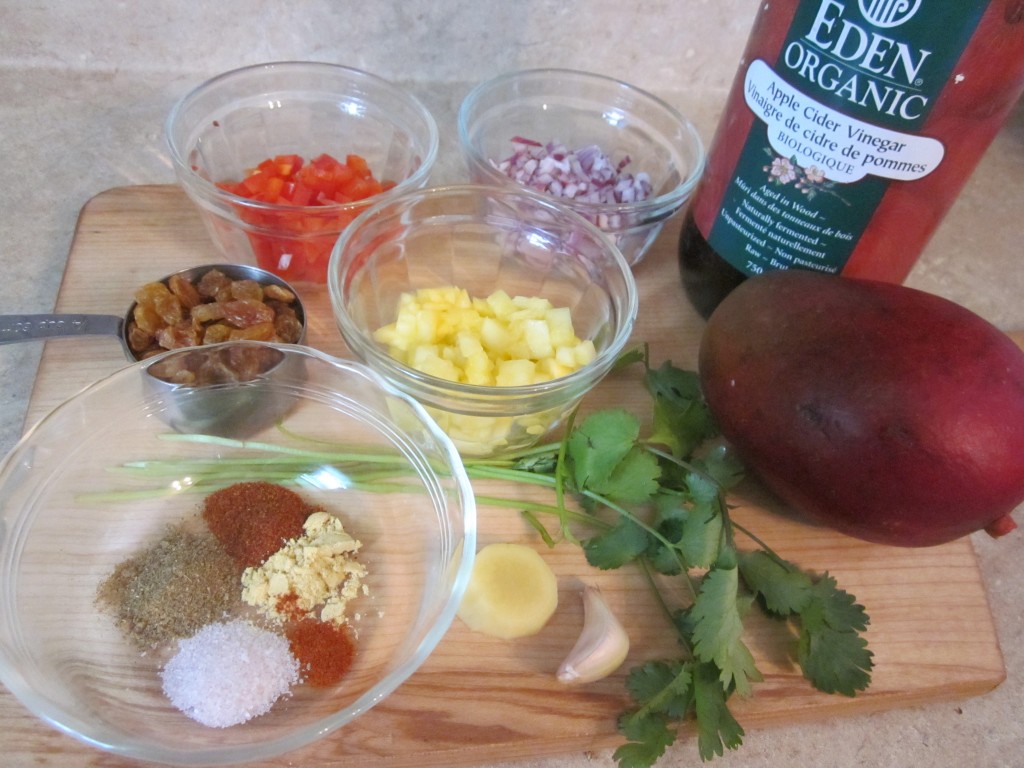 Mango Chutney Recipe ingredients