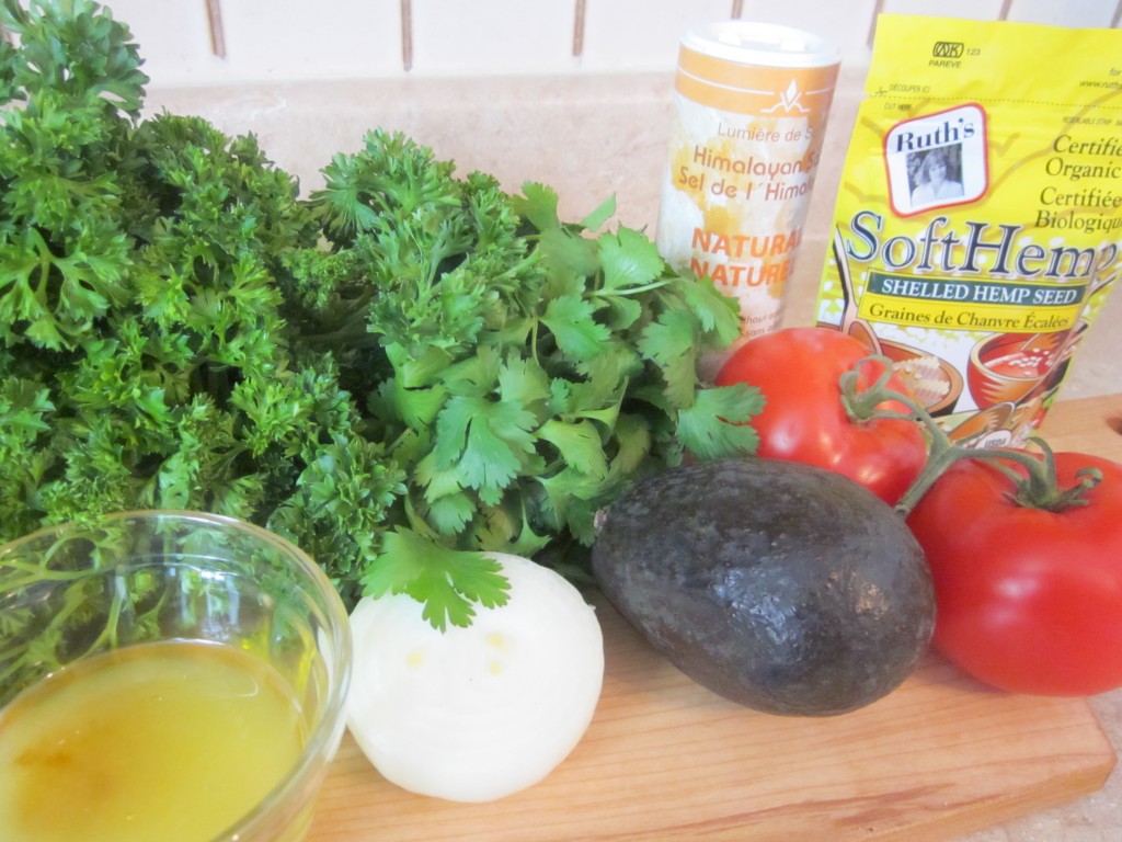 Tabouli Recipe ingredients