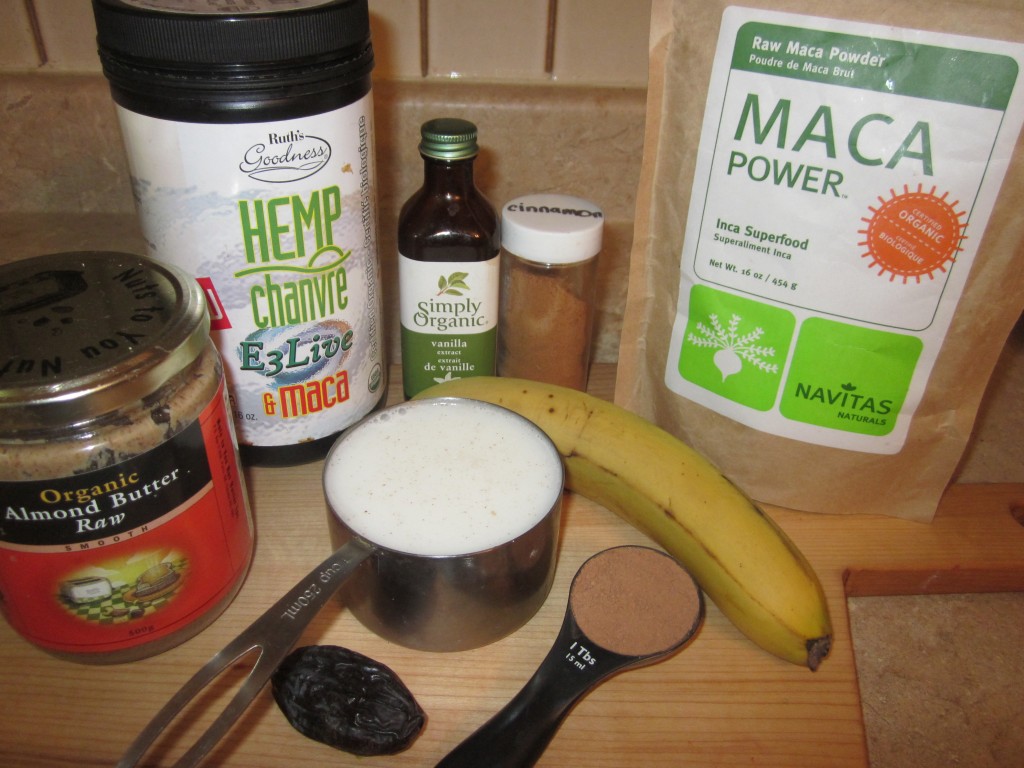 Vegan Protein Shakes - Creamy Cacao Hemp Protein Shake ingredients