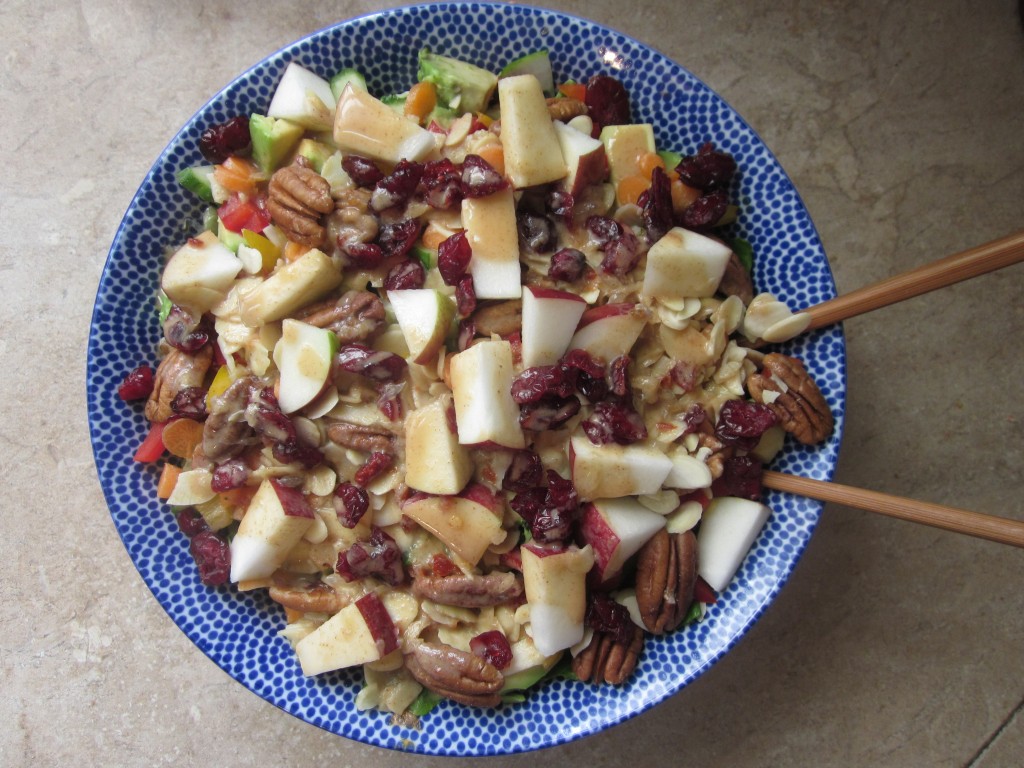 Goddess Bowl 2 with Coconut Lime Salad Dressing Recipe in bowl