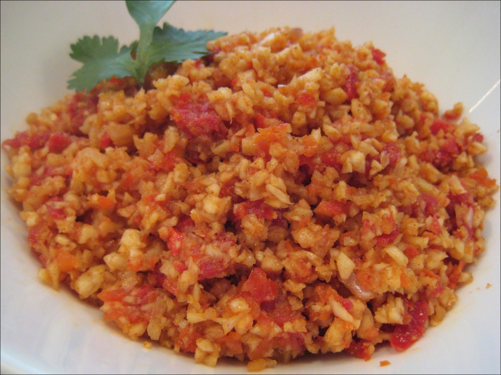 Mexican Raw Rice Recipe