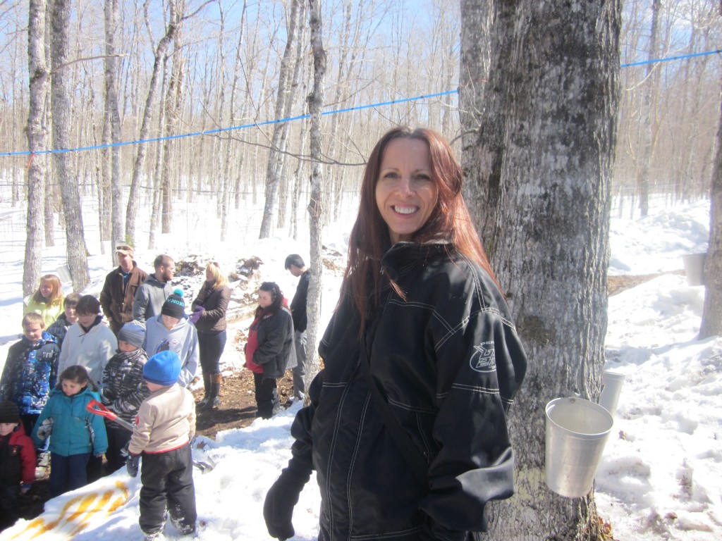 Beamans Maple Sugar Shack me waiting for candy