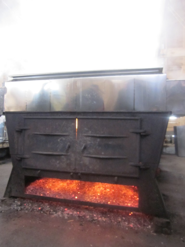 Beamans Maple Sugar Shack wood burning stove