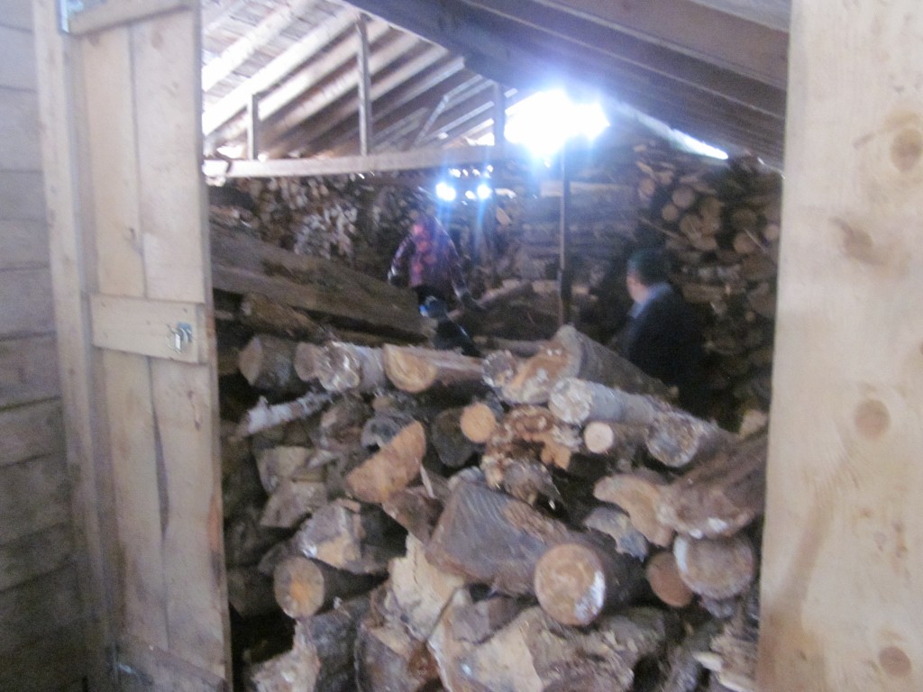 Beamans Maple Sugar Shack wood shack