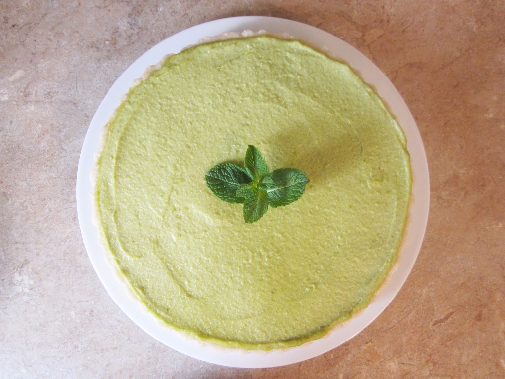 Delicious No Bake Key Lime Pie Recipe - on a plate