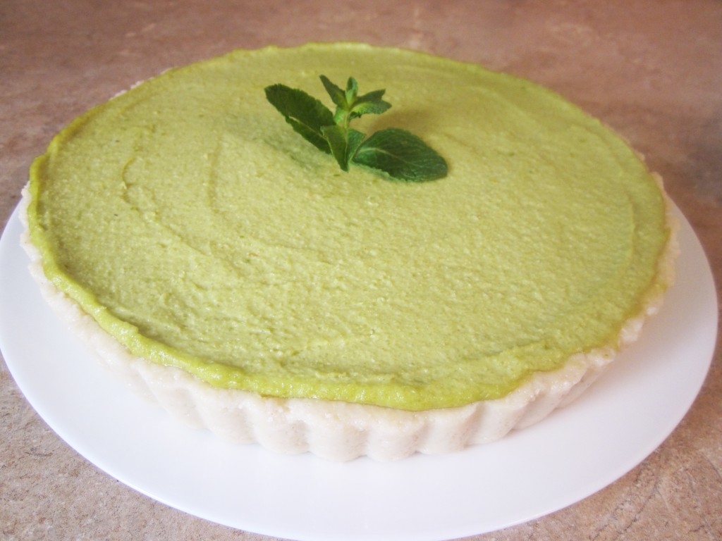 Delicious No Bake Key Lime Pie Recipe - on plate