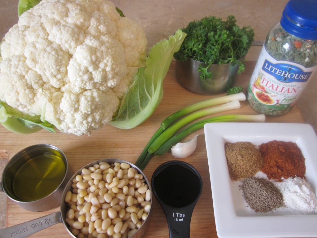 Herbed Cauliflower Couscous Recipe ingredients