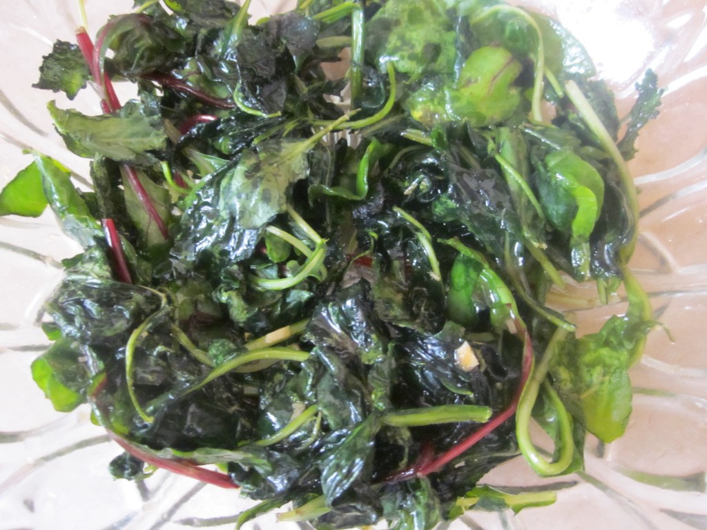 Wilted Southern Greens Recipe