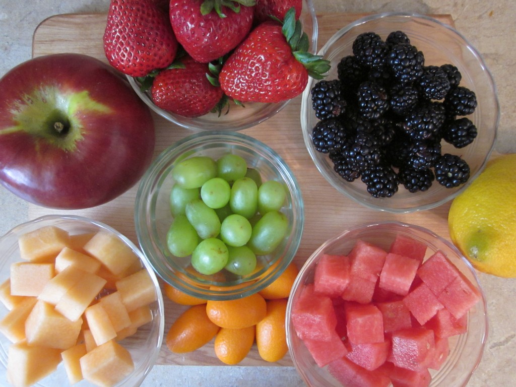 Bliss Fresh Fruit Salad Recipe - ingredients