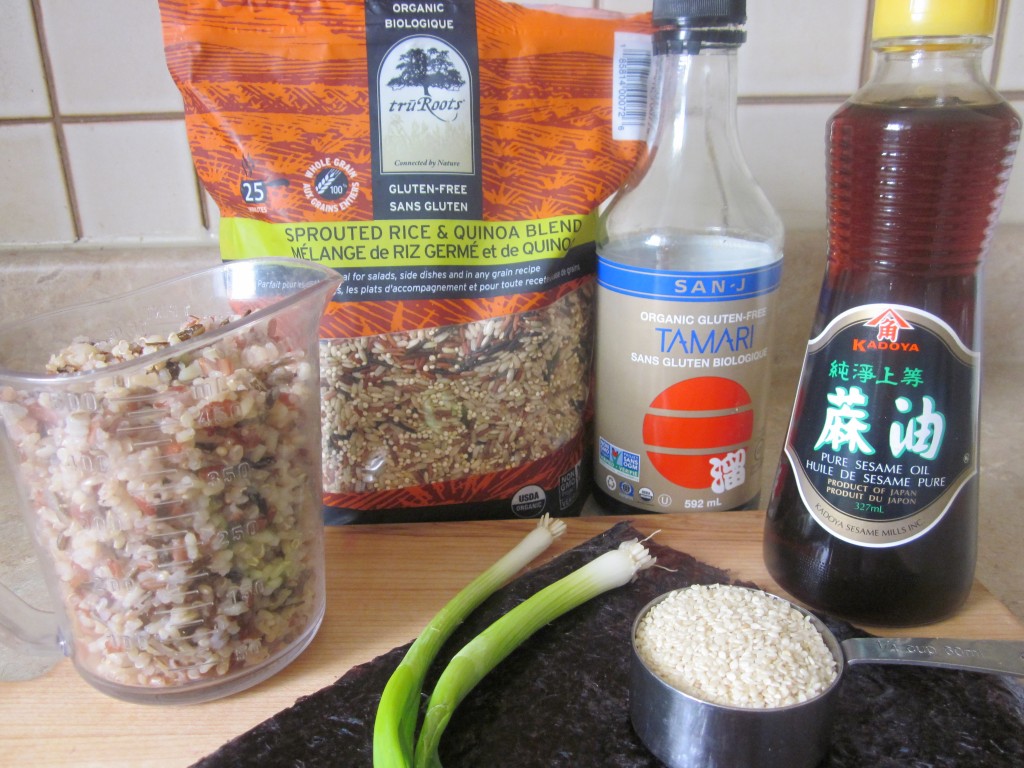 Brown Rice and Quinoa with Nori and Sesame Recipe