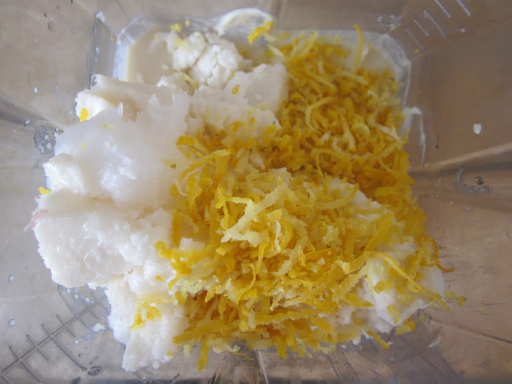 Luscious Vegan Lemon Squares Recipe - filling add the rest of the ingredients