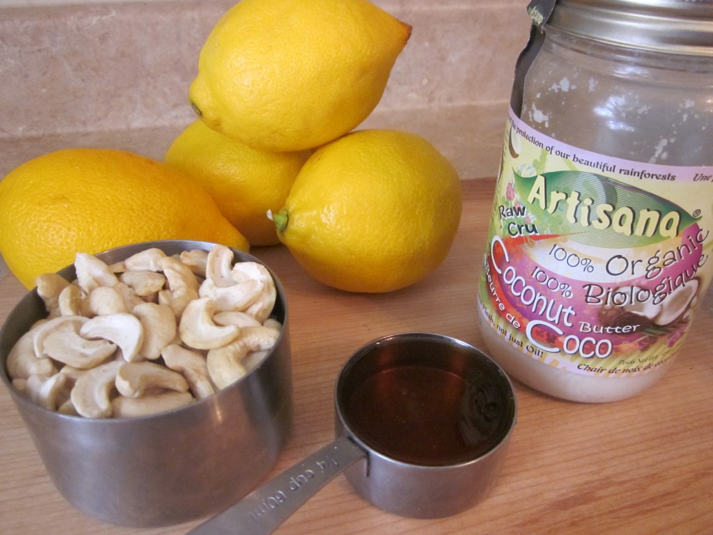 Luscious Vegan Lemon Squares Recipe - filling ingredients