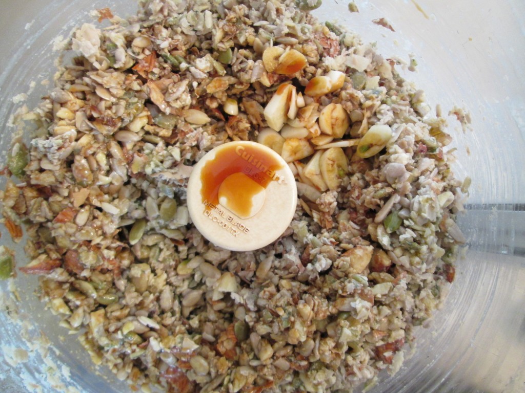 Nutmeat Patties Recipe ingredients processed 
