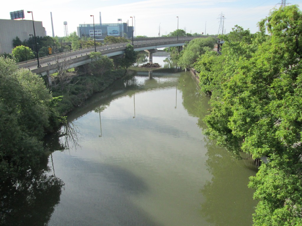 Toronto Trip - Don River beside River City Condos