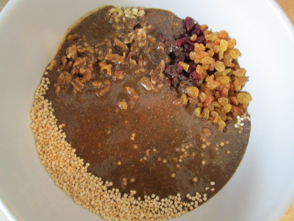 Puffed Quinoa Energy Bars Recipe - all ingredients
