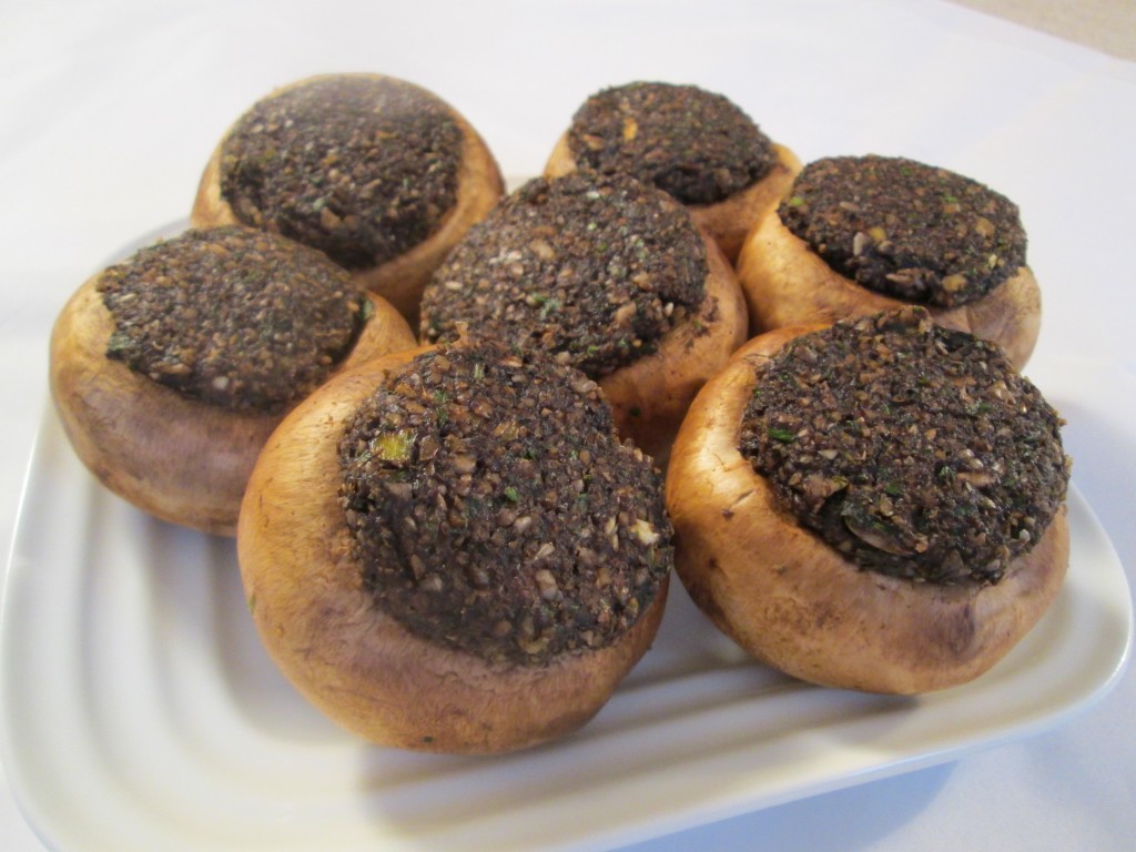 Dehydrated Stuffed Mushroom Caps Recipe