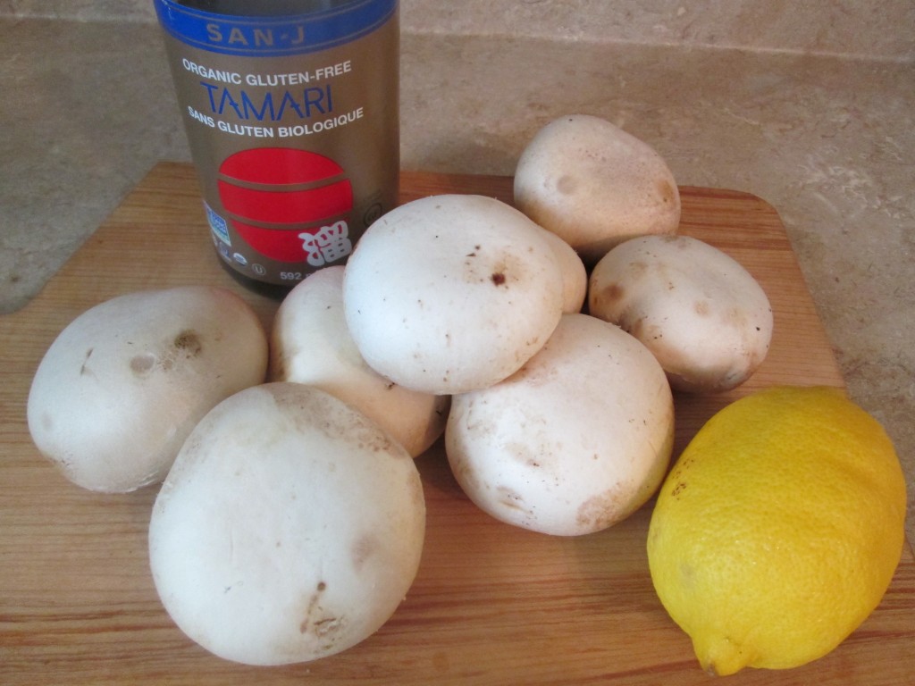 Dehydrated Stuffed Mushroom Caps Recipe - ingredients