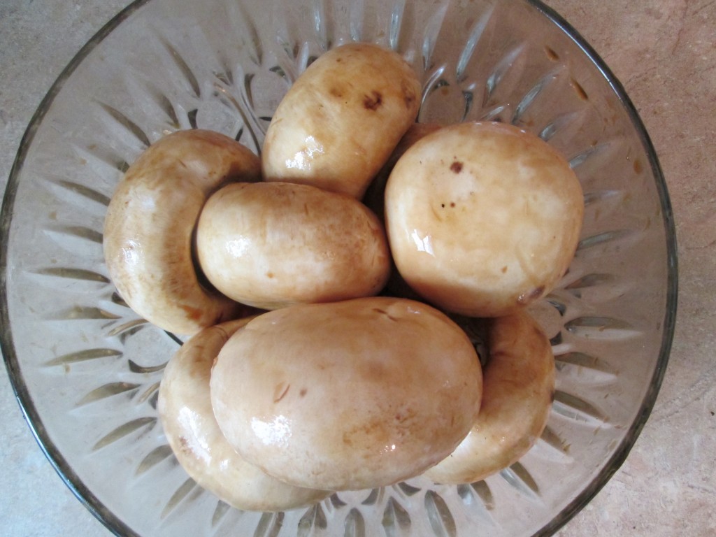 Dehydrated Stuffed Mushroom Caps Recipe - marinate mushroom caps