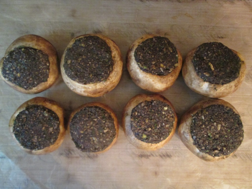 Dehydrated Stuffed Mushroom Caps Recipe - mushrooms dehydrated