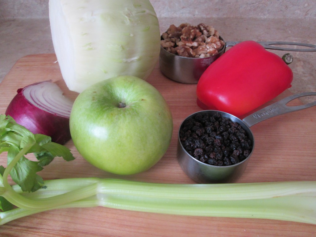 Creamy Kohlrabi Salad Recipe - ingredients