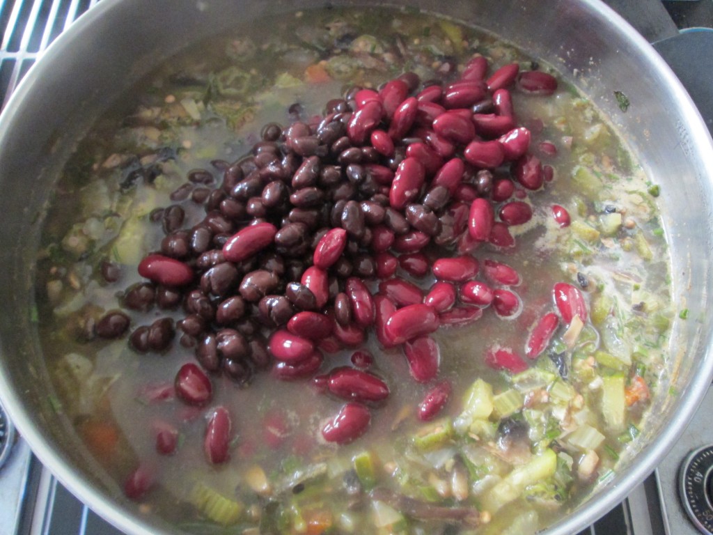 Hearty Vegan Gumbo Soup Recipe - 13 add beans