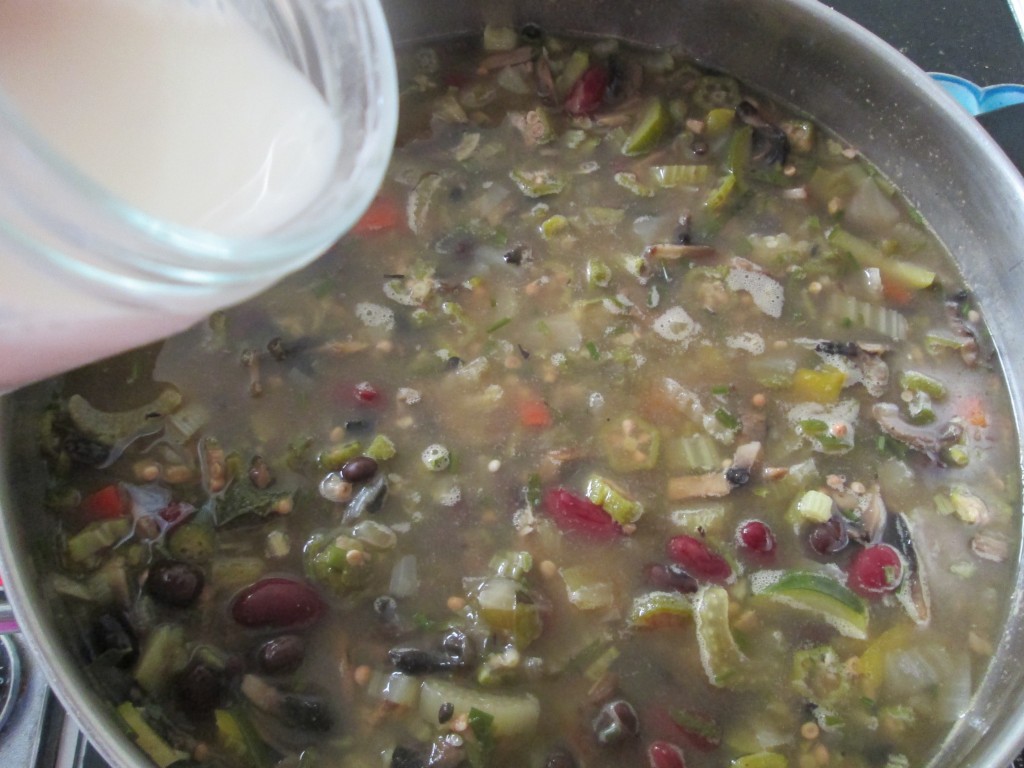 Hearty Vegan Gumbo Soup Recipe - 15 add cornstarch