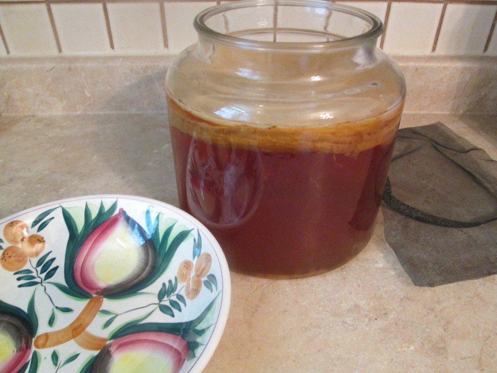 Kombucha Recipe - 6 get clean plate or bowl ready