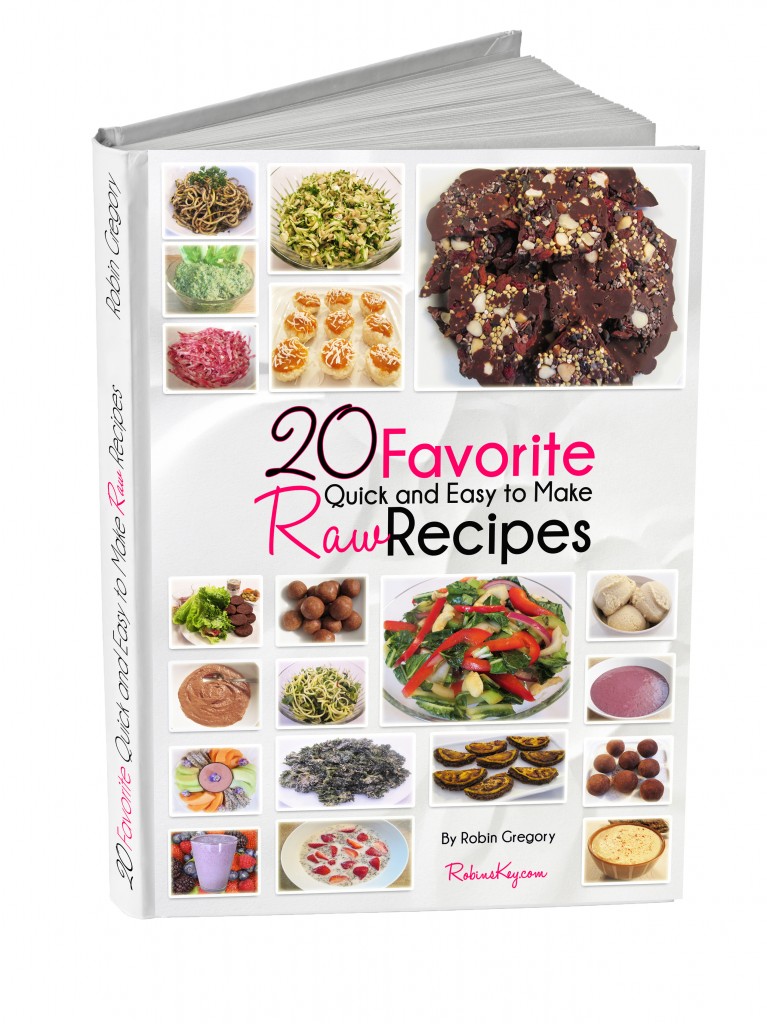 20 Favorite Raw Recipes book 