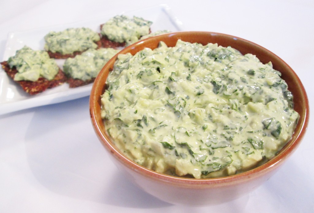 Raw Spinach Dip Recipe 