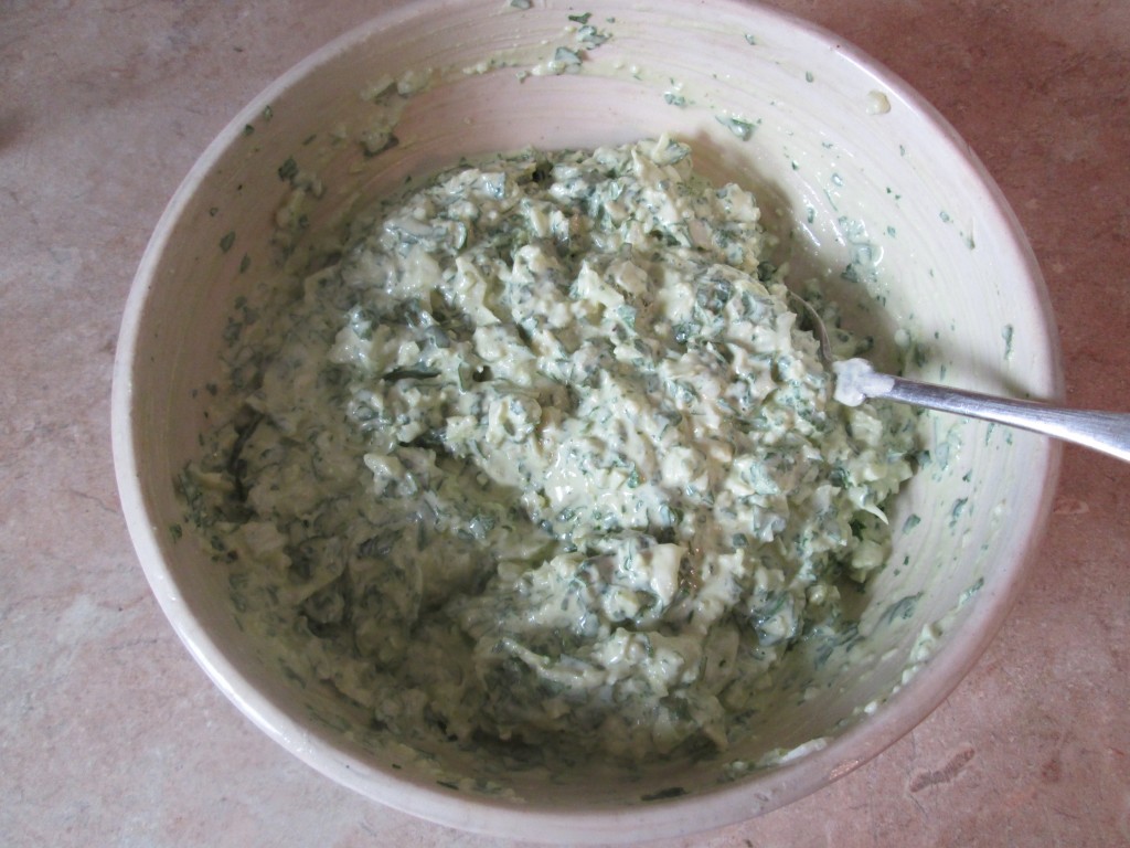 Raw Spinach Dip Recipe - 9 processed