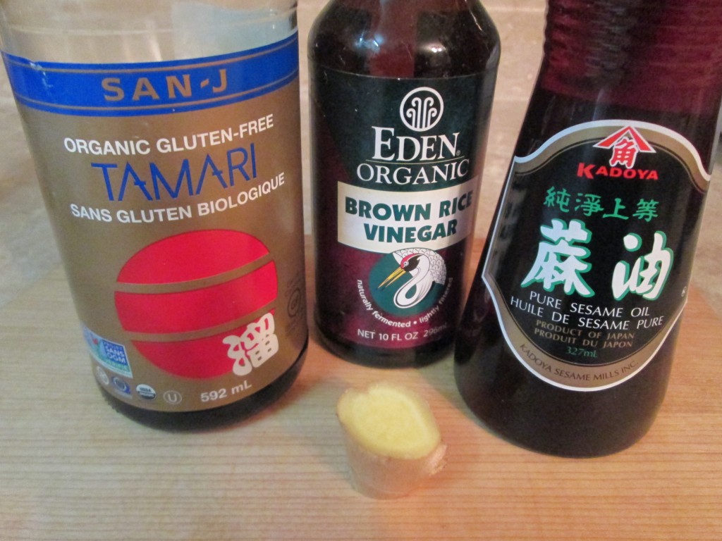 Japanese Kelp Noodles Recipe - 2 dressing ingredients