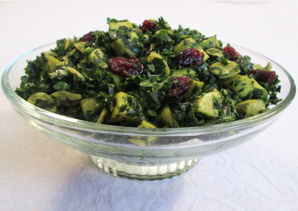 Smoked Apple and Kale Salad Recipe