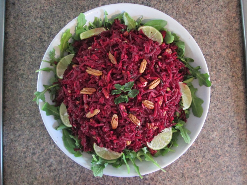 14 02 02 - Lotus Heart Center - Beet and Pecan Salad 