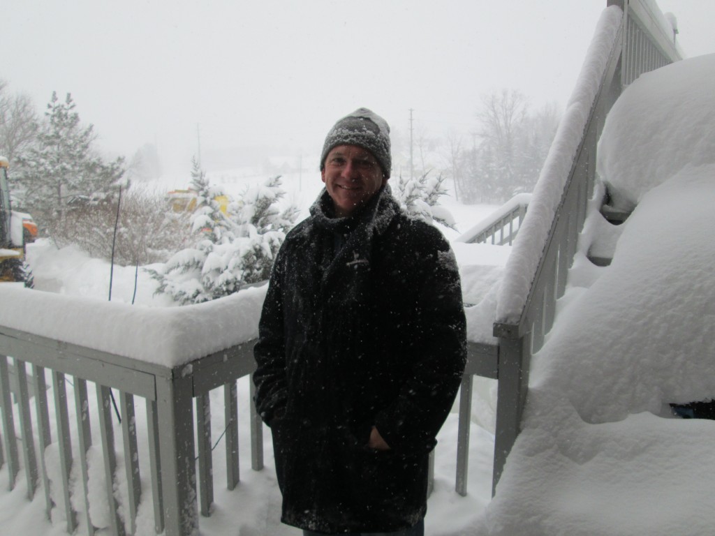 14 02 05 snow day Andre outside