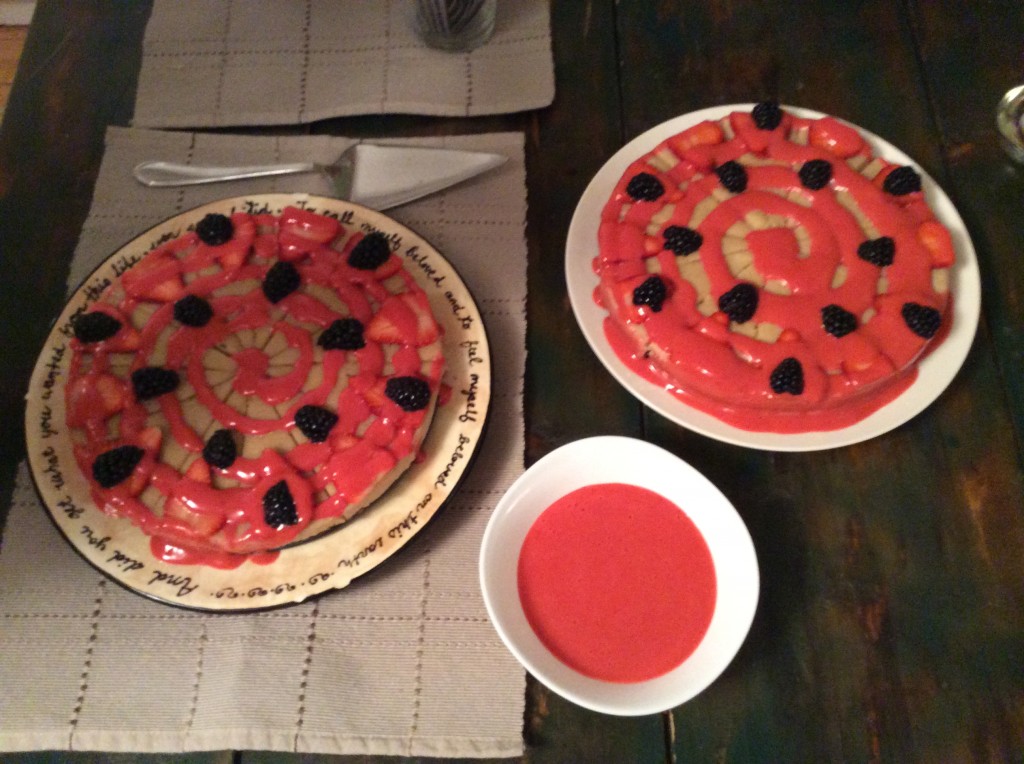 Raw Berry Cheesecake