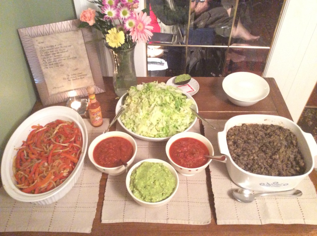 Fajita night