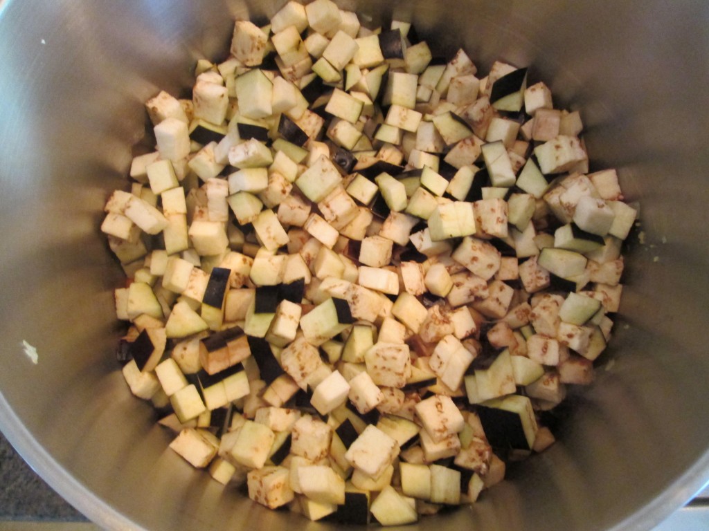 Flavorful Marrakesh Vegetable Curry Recipe - 2 add eggplant