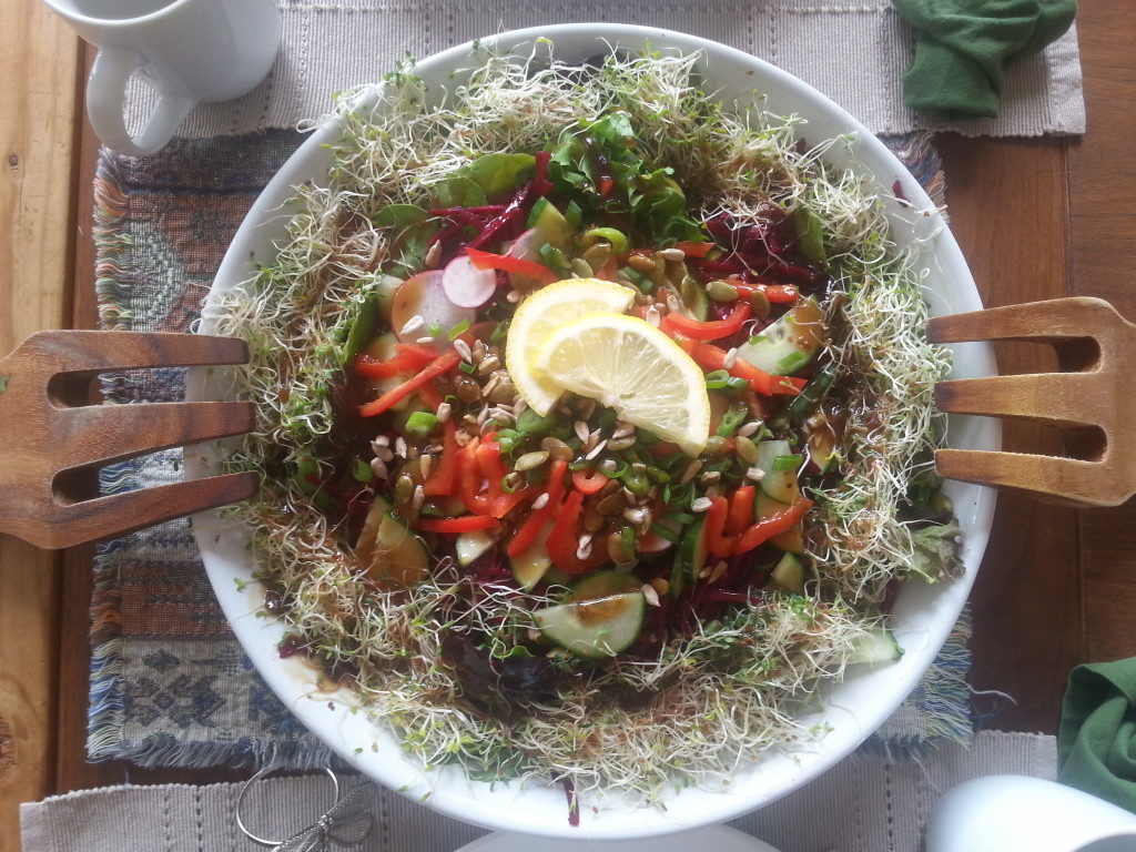 Happy Thanksgiving - Basil Garlic Dressing Recipe - Festive Salads - Salad  Lotus heart 7